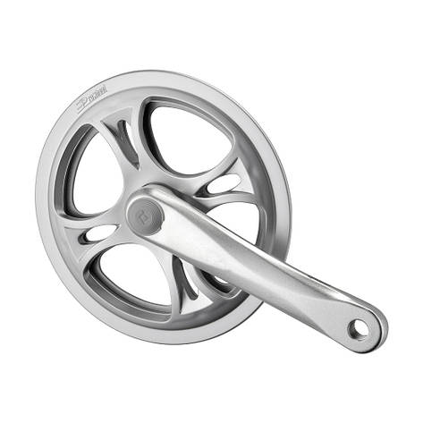 Комплект шатунiв PROWHEEL PRO-E48PP, 170mm, 48T, пiд квадрат, срiблястий, фото 1