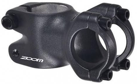 Винос керма ZOOM TDS-D611-8FOV/ISO-M 1 1/8" 31,8 мм кут 3, 40мм, чорний, фото 1
