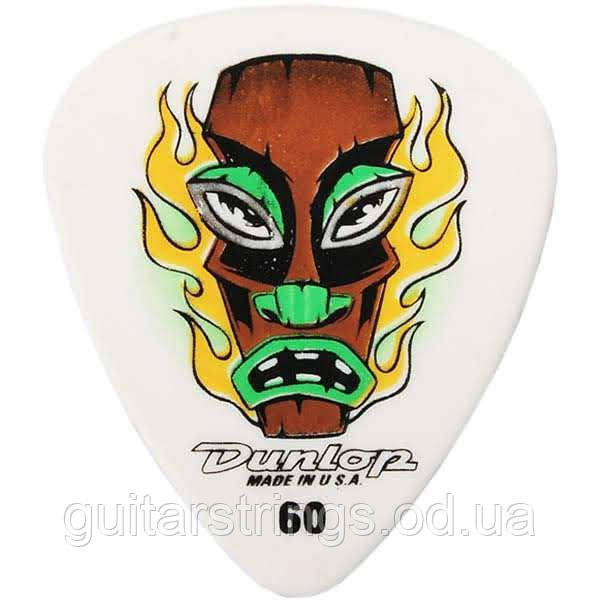 Медиатор Dunlop BL09R.60 Blackline Tiki Taboo Tiki Lono 0.60 mm, фото 1