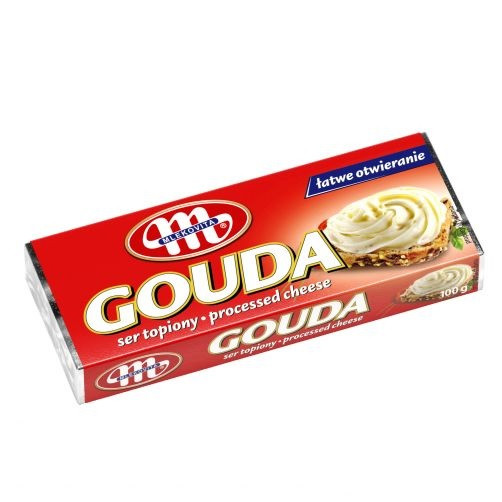 Сыр плавленый Mlekovita Gouda 100 г Польша - фото 1 - id-p1392797633