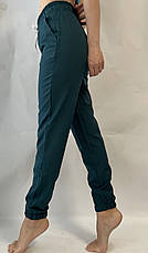 Жіночі літні штани, софт No103 зелений, фото 4