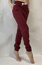 Жіночі літні штани, софт No103 бордовий, фото 2