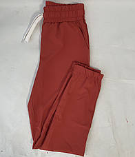 Батальні жіночі літні штани, софт No103 теракота, фото 3
