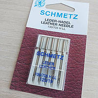 Голки побутові Schmetz для шкіри на 5 голок №120