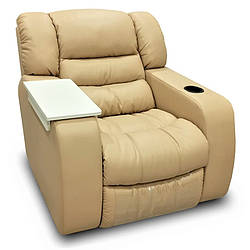 Реклайнер крісла педикюрне для салону краси крісло реклайнери для нарощування вій Beauty Lux