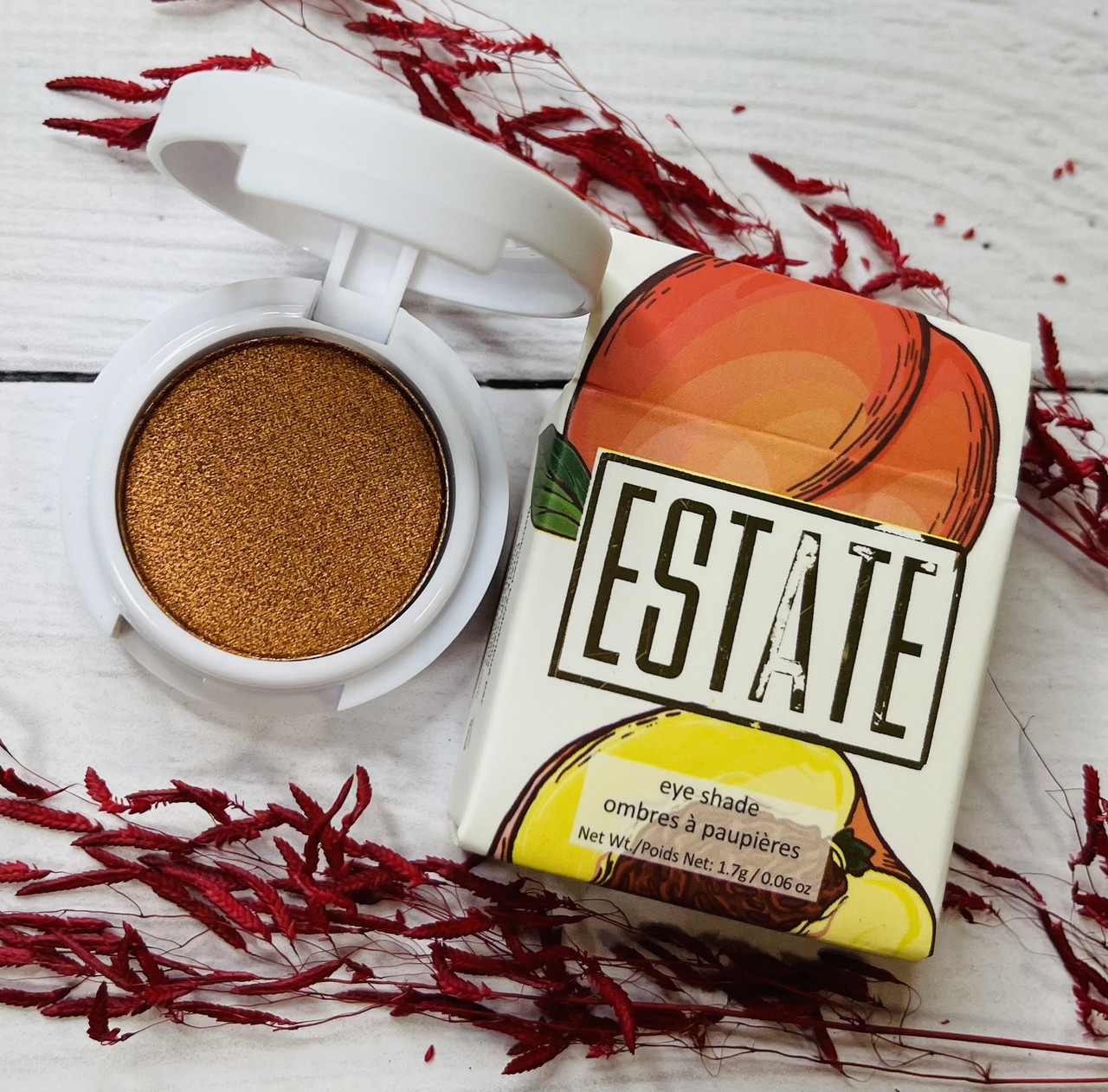 Тіні для очей ESTATE Eye Shade персик із золотом