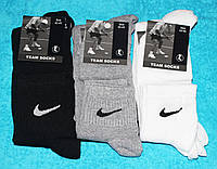 Носки мужские спортивные 42-45 размер, черные, темно-серые, белые. 12 пар. Средние по высоте.