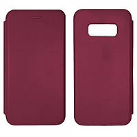 Чехол-книжка Samsung S10e Marsala \ Бордовый цвет