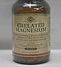 Хелатний магній Солгар Solgar Chelated Magnesium 250 таблеток, фото 3