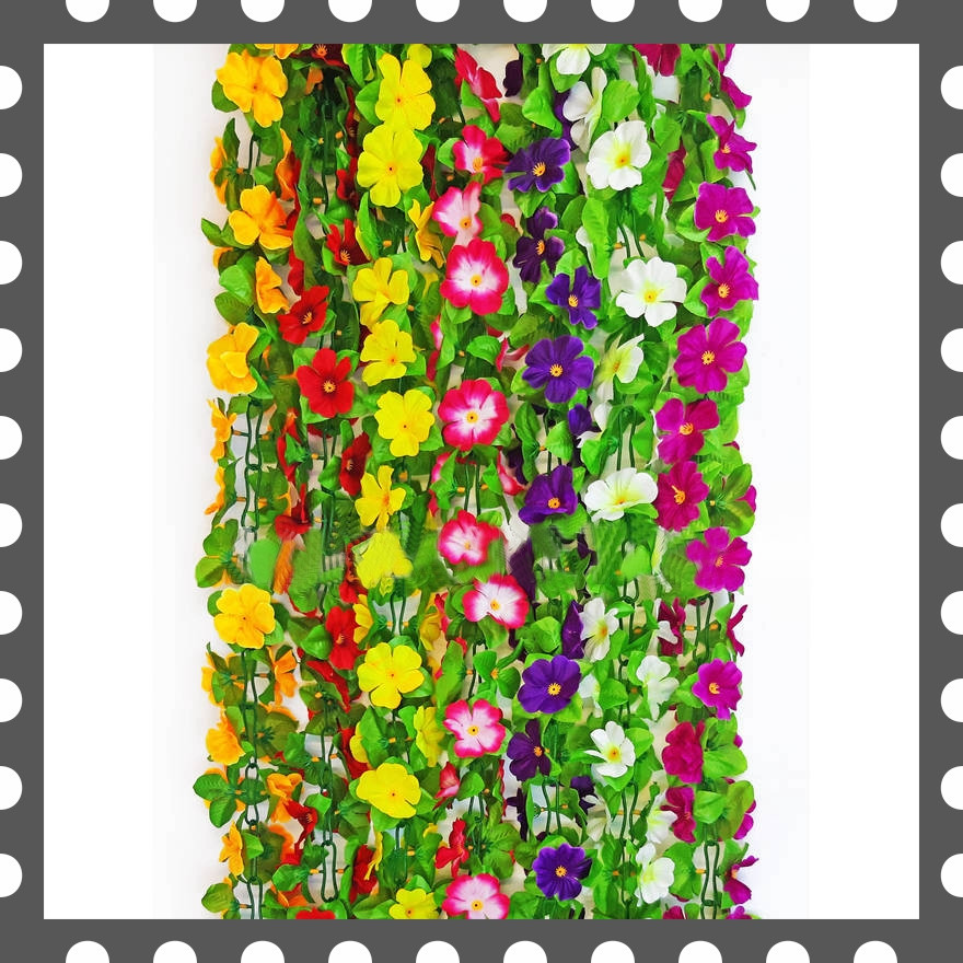 Ліана Фіалка з листом, 190 см колір мікс, фото 1