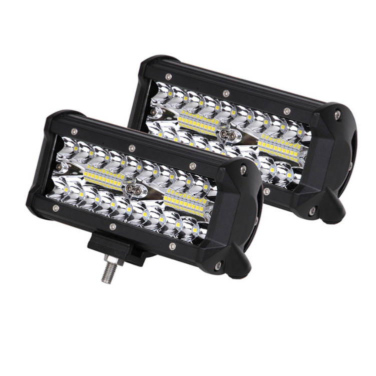 Фара LED прямокутна 120W (40 діодів), фото 1