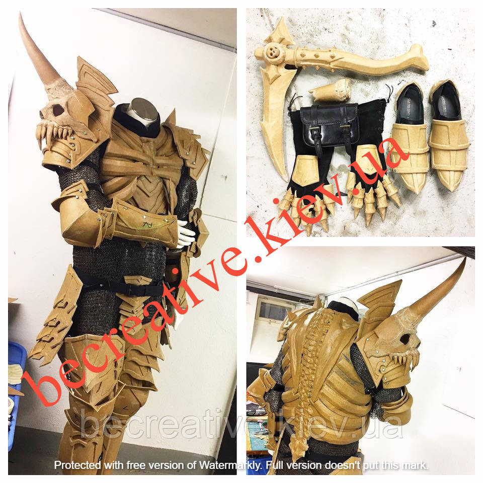 Worbla® (ворбла) 75x100 см — матеріал для виготовлення реквізиту, костюмів...