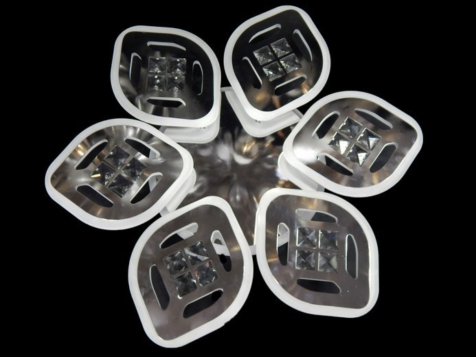 Сучасна люстра з підсвіткою 6012/6HR LED 3color dimmer, фото 1