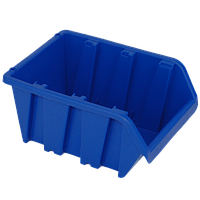Ящик контейнер 702 АЛЬТЕРНАТИВА 160х100х85 мм для хранения метизов синий