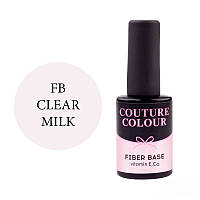 Основа для гель-лака Couture Colour Revital Fiber Base Clear Milk 9 мл (11652Gu)