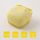 ОПТ Силіконова масажна щітка для ванни Silicone Massage Bath Brush, фото 5