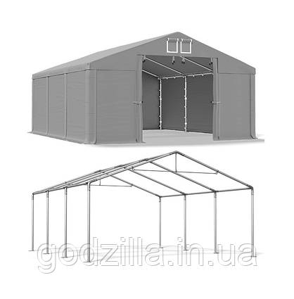 Тентовий  гараж  ПВХ  560  г/м  4  x  6m