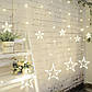 Новорічна  гірлянда  "Зірки  бахрома"  170  LED,  3,2  Метра, фото 6