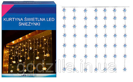 Новорічна  гірлянда  "Зірочка"  49  LED,  Розмір  1,5x1,5  м