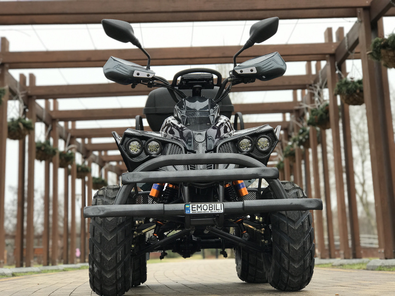 Електроквадроцикл CRAFTER RANGER 60 V 2000 W, рекуперація, мульт. сигналізація, пробіг до 50 км можна збільшити