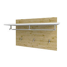 Вішакова панель в передпокій з ламінованої ДСП Барселона Сокме