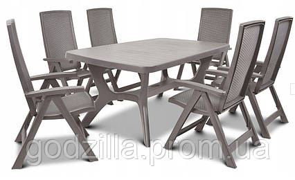 Набір  садових  меблів  MONTREAL  6+1