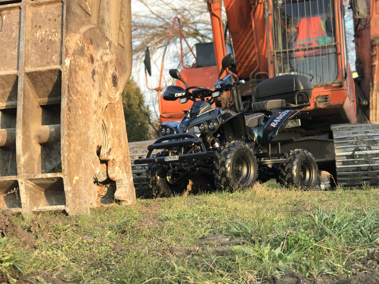Електроквадроцикл CRAFTER RANGER 60 V 2000 W 32 Ah, рекуперація,сигналізація, пробіг до 52 км, фото 1