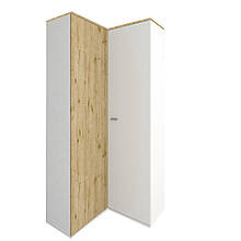 Шафа (шкаф) кутова з ламінованої ДСП в передпокій Барселона Сокме