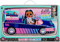 Оригинал! Игровой набор с куклой ЛОЛ Кабриолет Танцмашина LOL Surprise Dance Machine Car with Exclusive Doll