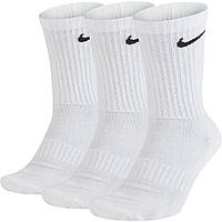 Шкарпетки тренувальні (3 шт.) Nike SX7664-100, Білий, Розмір (EU) — 42-46