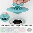 ОПТ-фільтр заглушка для раковини силіконовий корок універсальний, фото 4