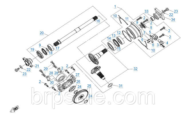 Фланець CFMoto COUPLER