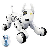 Собака робот на пульте управления интерактивная игрушка Smart Pet танцует поет со светом и звуком (58007)