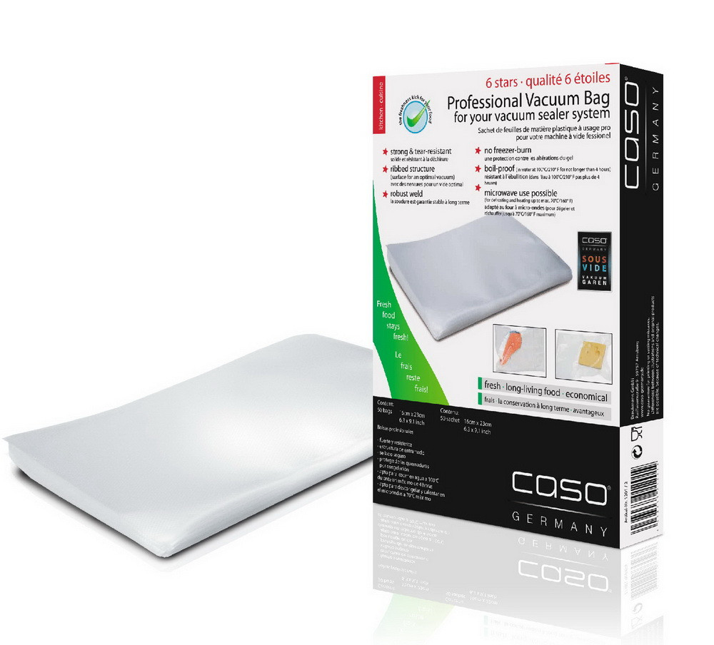 Пакети для вакуумування Caso 16x23 см, 50 шт.