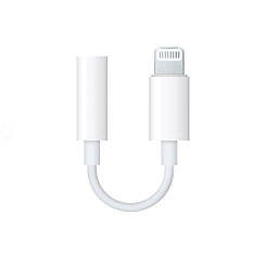 Перехідник Apple Lightning to 3.5mm Headphones for iPhone 7 MMX62