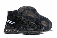 Мужские баскетбольные кроссовки Adidas Crazy Explosive 2017 Black/White