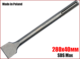 Зубило лопатка по бетону SDS Max 280х40 мм STHOR 23605