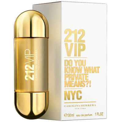 Східна парфумована вода Carolina Herrera 212 Vip 30ml оригінал, гурманський аромат