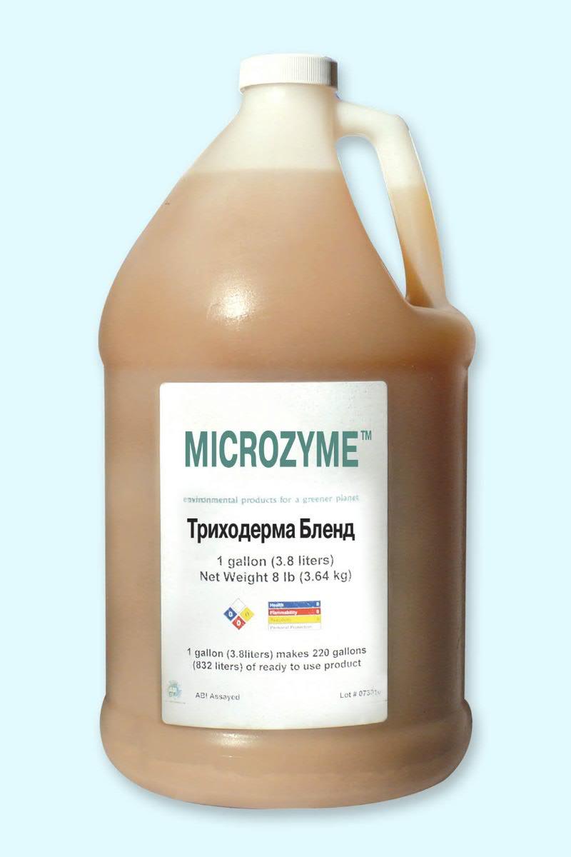 Біопрепарат для Збільшення Врожайності Рослин - Microzyme - Триходерма-Бленд 3,785 л - ОРИГІНАЛ