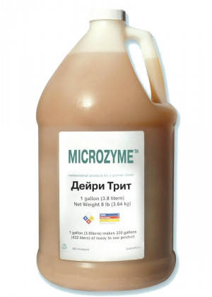 Біопрепарат для Очищення Стічних Вод - Microzyme - Дейрі Тріт 3,785 л - ОРИГІНАЛ, фото 1