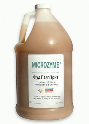 Біопрепарат для Очищення Стічних Вод - Microzyme - Фуд-Палп-Тріт 3,785 л - ОРИГІНАЛ