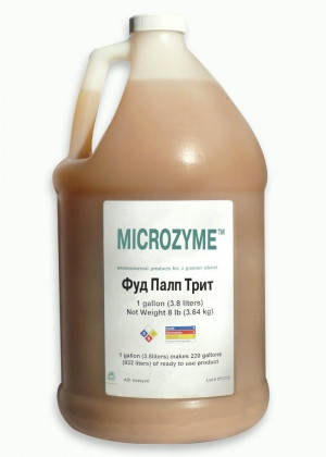 Біопрепарат для Очищення Стічних Вод - Microzyme - Фуд-Палп-Тріт 3,785 л - ОРИГІНАЛ, фото 2