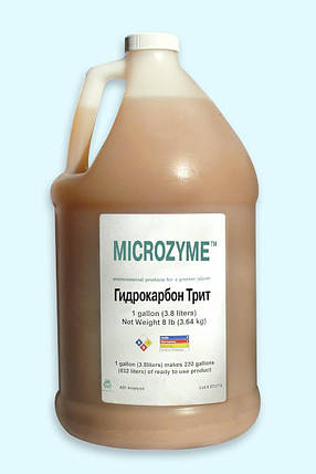 Біопрепарат для Очищення від Нафтозабруднень - Microzyme - Гідрокарбон-Тріт 3,785 л - ОРИГІНАЛ, фото 2