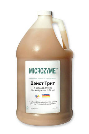 Біопрепарат для Вигрібних Ям і Септиків - Microzyme - Вейст-Тріт - ОРИГІНАЛ, фото 2