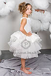 Біле випускне плаття для дівчинки "Бетті", фото 3