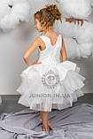 Біле випускне плаття для дівчинки "Бетті", фото 5