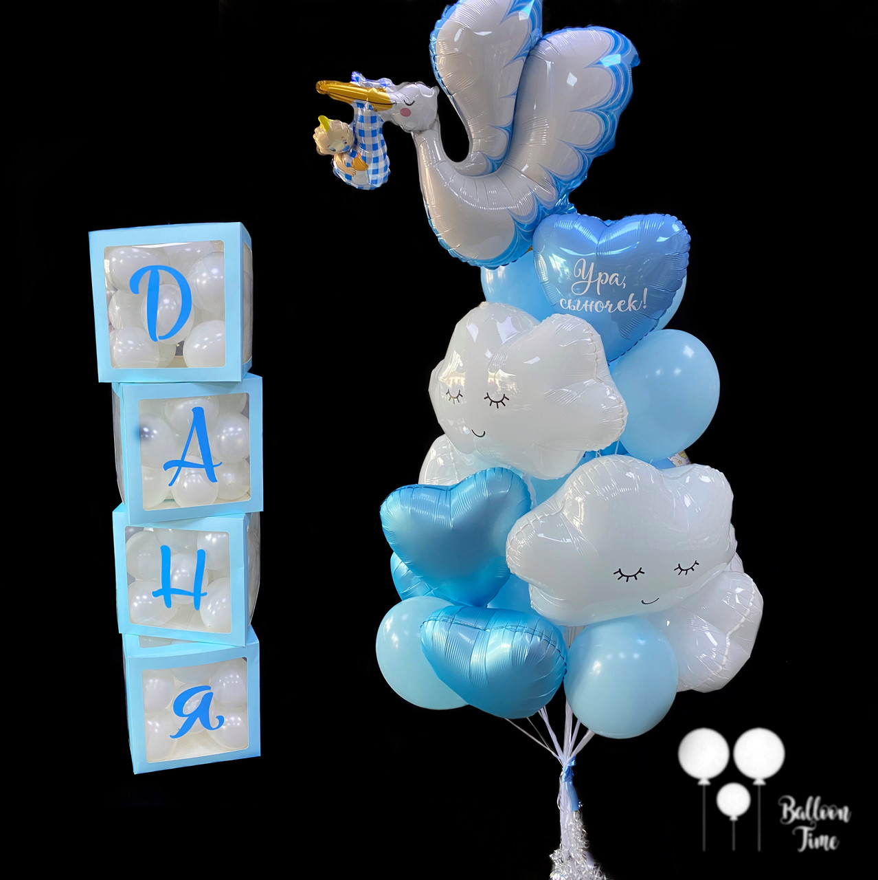 Связочка куль з ніжками для виписки з пологового будинку