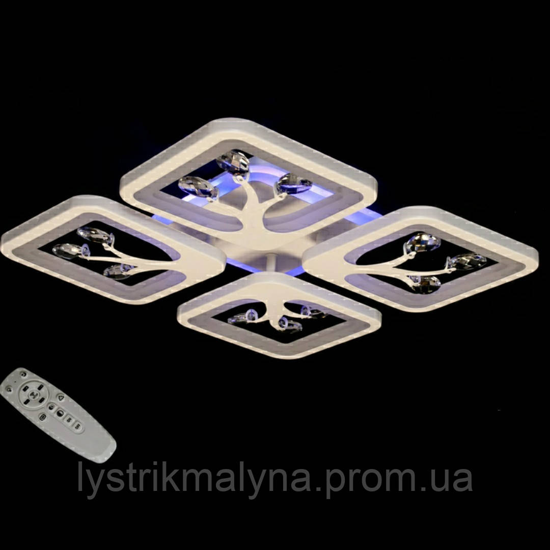 LED Люстра с Димером и Подсветкой, 85W — Купить Недорого на Bigl.ua ...