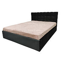 Двоспальне м'яке ліжко з підйомним механізмом "Плейд"