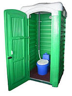 Туалетная кабинка з торфяним биотуалетом TKU